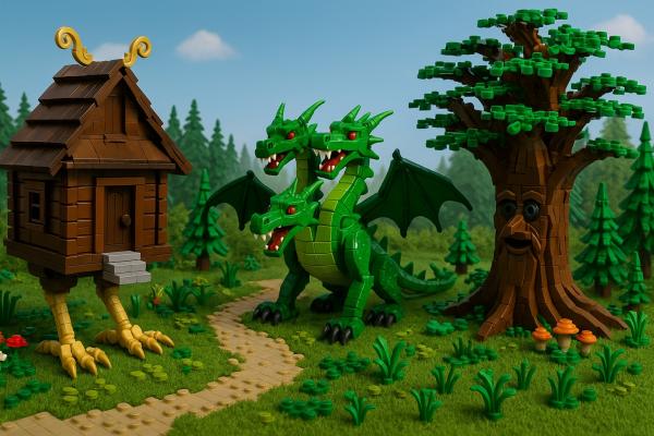 Lego возвращается в Россию с избушкой на курьих ножках